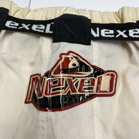 Vintage Nexed Hockey Pants Mens 32-34 (36x26) White Belted Activewear - Picture 7 of 12